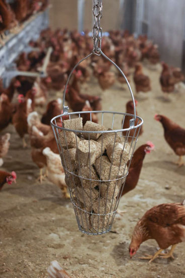 Afbeeldingen van Hooiruif /voederkorf / groenvoertrog gegalvaniseerd, 50cm