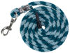 Afbeeldingen van Halstertouw Mustang karabijnhaak 200cm -TURKOOIS