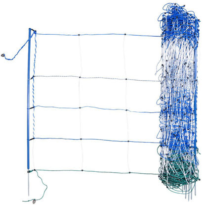 Afbeeldingen van AKO Titan LIGHT Premium blauw/wit ENKELE. PEN 90cmx50m