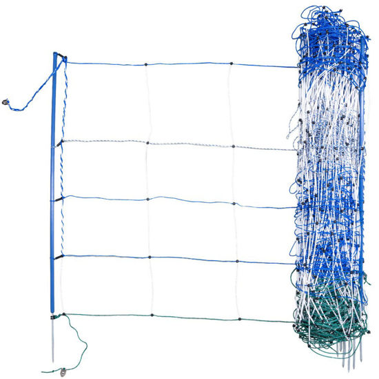 Afbeeldingen van AKO Titan LIGHT Premium blauw/wit ENKELE. PEN 90cmx50m