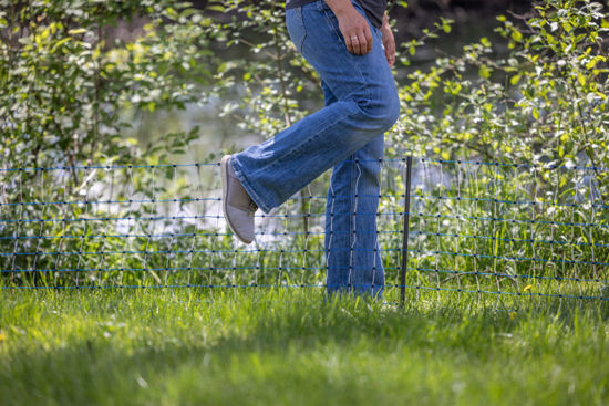 Afbeeldingen van AKO Visotternet blauw/wit 35cm x 50m