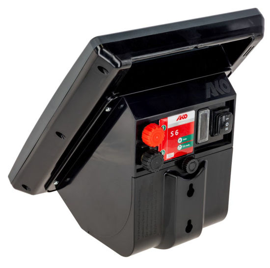 Afbeeldingen van AKO Sun Power S 6 schrikdraadapparaat met zonnepaneel