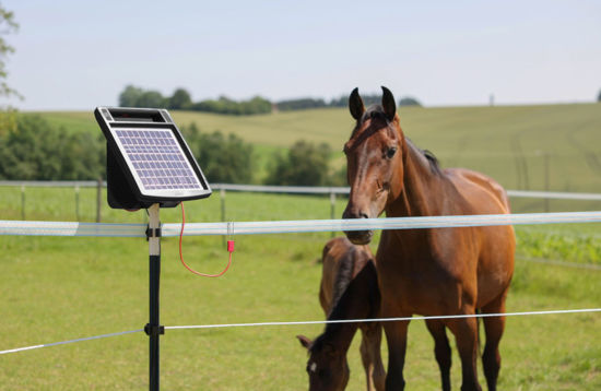 Afbeeldingen van AKO Sun Power S 6 schrikdraadapparaat met zonnepaneel
