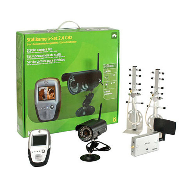 Afbeeldingen van Stal & Trailer Camera Set 2,4 GHz  compleet