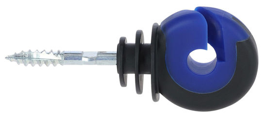 Afbeeldingen van AKO ringisolator 2-color (zwart/blauw) EDX