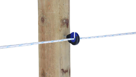 Afbeeldingen van AKO ringisolator 2-color (zwart/blauw) EDX (125st)