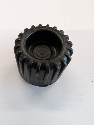 Afbeeldingen van Vastzetmoer ZWART M8x1  type D