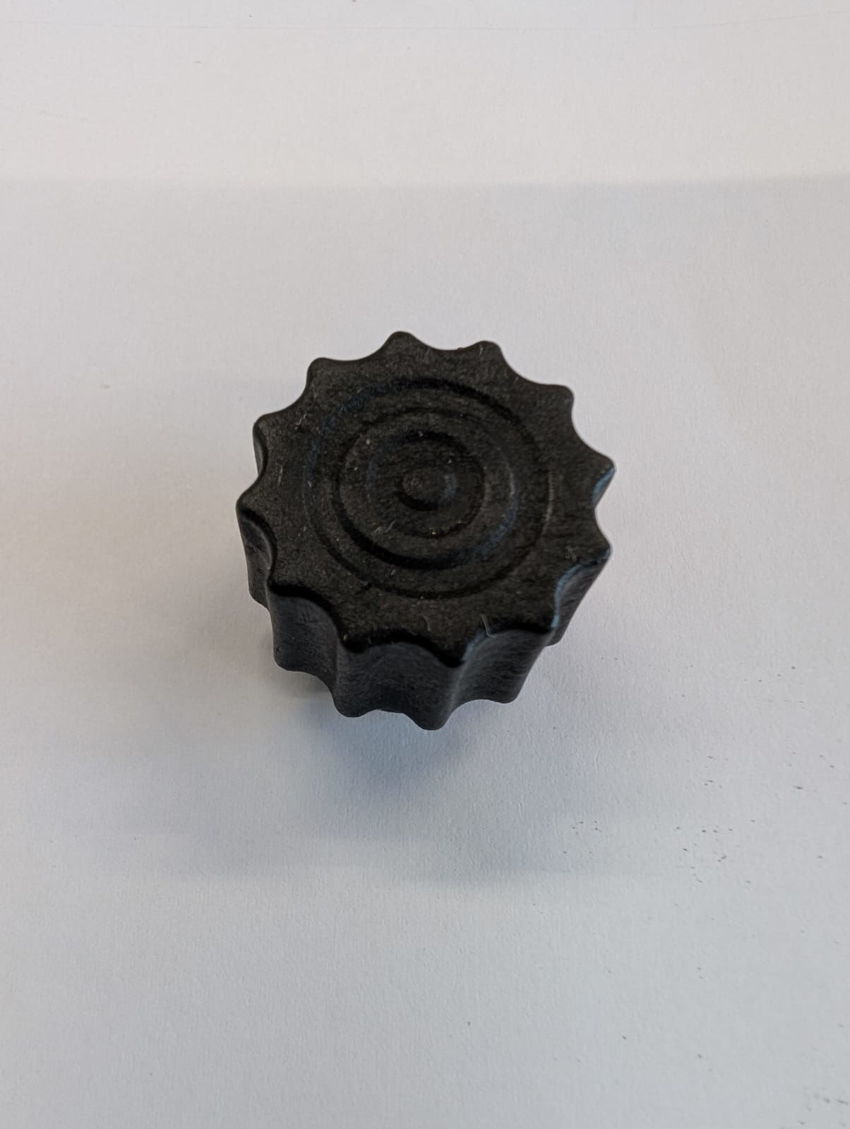 Afbeeldingen van Vastzetmoer ZWART M8x1  type A