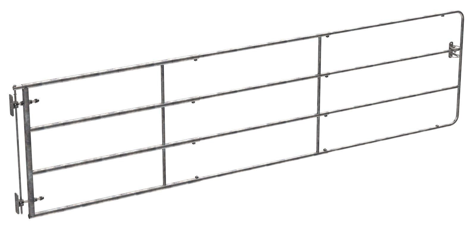Afbeeldingen van AKO Verstelbaar Weidepoort,110cm 2-4m  paarden; Verzinkt