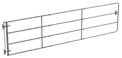 Afbeeldingen van AKO Verstelbaar Weidepoort,110cm 2-4m  paarden; Verzinkt