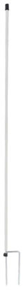 Afbeeldingen van AKO paal voor kippennet dubb. pen wit 170cm glasvezel
