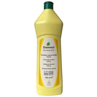 Afbeeldingen van Vloeibaar schuurmiddel citroen, 750ml ECO