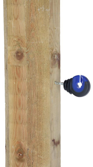 Afbeeldingen van AKO ringisolator 2-color (zwart/blauw) EDX