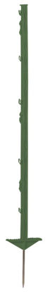 Afbeeldingen van AKO Classic kunststof paal GROEN 105cm (5 stuks) dubb. voet