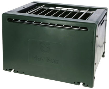 Afbeeldingen van Hooibox, voederbesparend, slowfeeder
