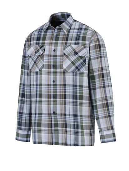 Afbeeldingen van Blouse katoen lange mouw Storvik EGERSUND dessin 6.1