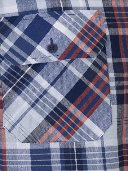 Afbeeldingen van Blouse katoen lange mouw Storvik EGERSUND dessin 6.2