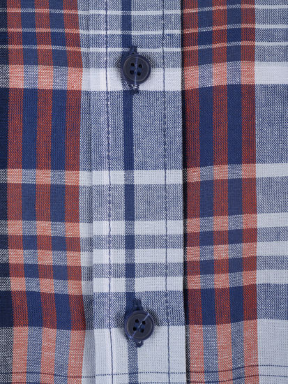 Afbeeldingen van Ruitoverhemd Egersund langemouw ruit dessin 6.2 -L
