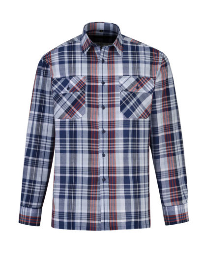 Afbeeldingen van Blouse katoen lange mouw Storvik EGERSUND dessin 6.2