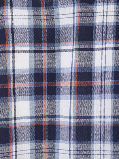 Afbeeldingen van Ruitoverhemd Farsund kortemouw ruit dessin 6.3 -XL