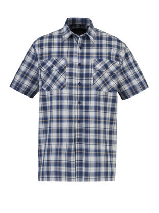 Afbeeldingen van Blouse katoen korte mouw Storvik Farsund dessin 6.4