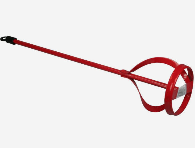 Afbeeldingen van Metalen mixer rond 80mm, lengte 40cm