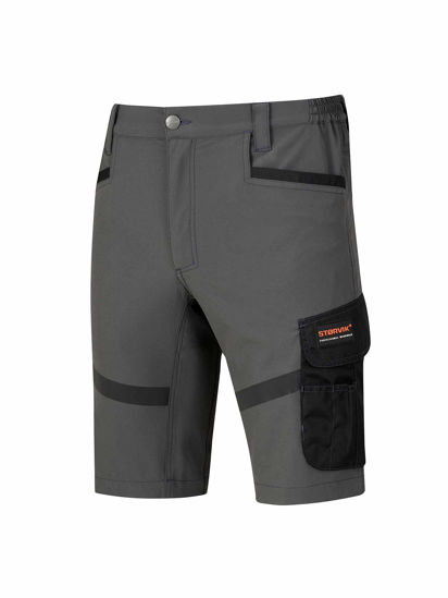 Afbeeldingen van Storvik Stijn 4-way korte broek stretch, Antra