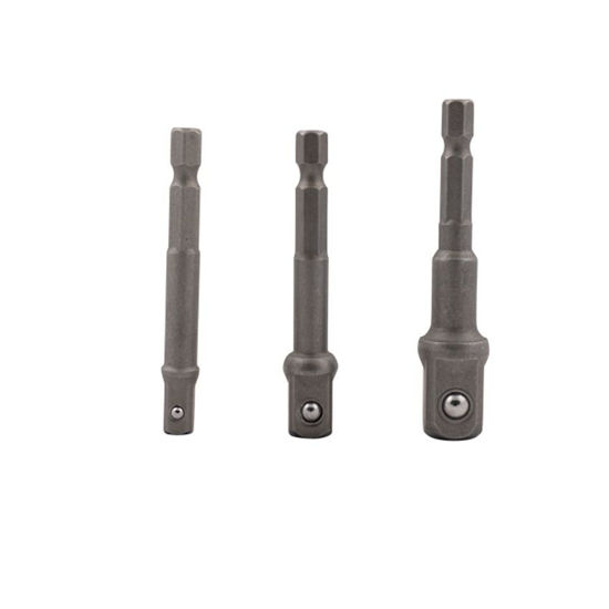 Afbeeldingen van Bit adapterset voor doppen 1/4 - 3/8 - 1/2