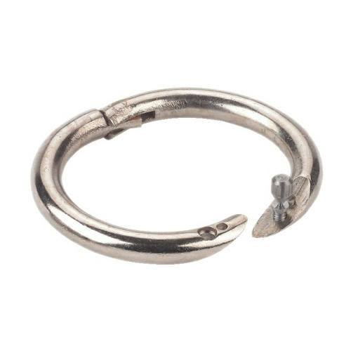 Afbeeldingen van Stierenring, vernikkeld, 52mm