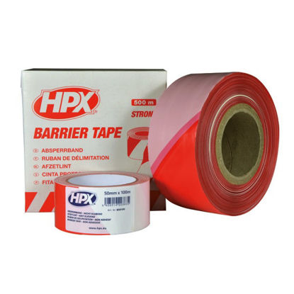 Afbeeldingen van AfzetLINT / Markeringstape rood/wit