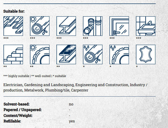 Afbeeldingen van LYRA Dry Profi Markeerpotlood navulbaar