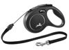 Afbeeldingen van FLEXI Rollijn NEW Classic koord zwart M/5 meter tot 20kg