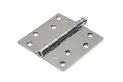 Afbeeldingen van Scharnieren verzinkt rechte hoeken, losse pen, staal