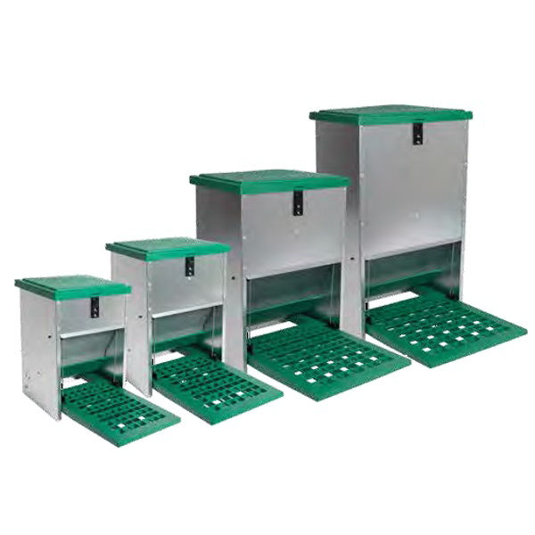 Afbeeldingen van Feedomatic Automatische voerbak voor pluimvee