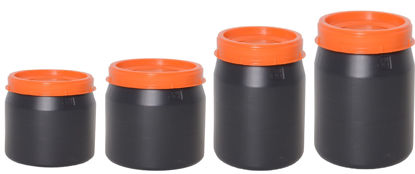 Afbeeldingen van Voerton met 2-delig schroefdeksel