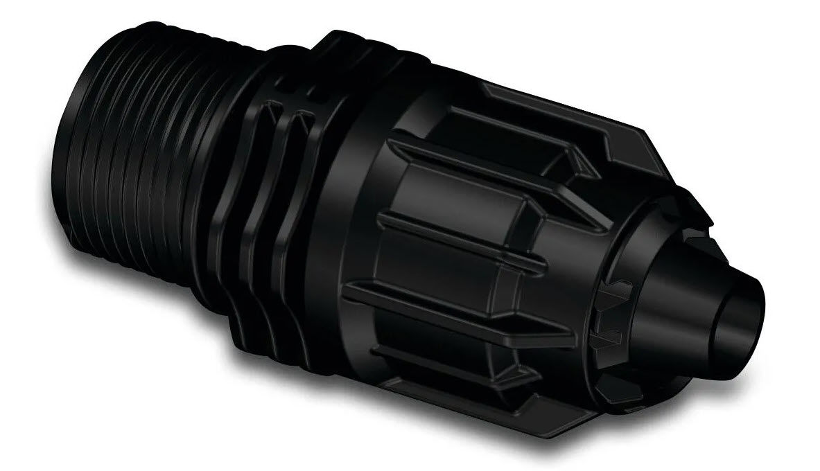 Afbeeldingen van Overgangsstuk PP 16 mm q.j. x3/4"bu.dr. 6bar v.bevloeiingssl