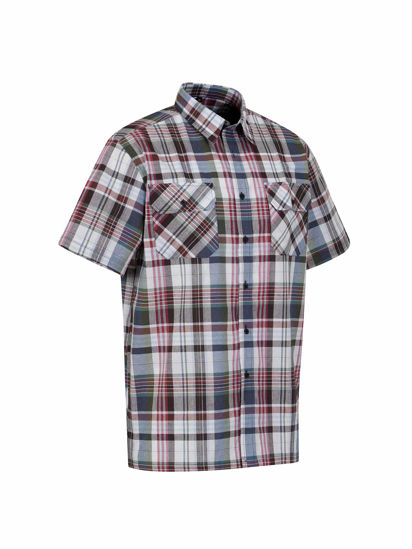 Afbeeldingen van Blouse katoen KM Storvik Farsund dessin 5.2