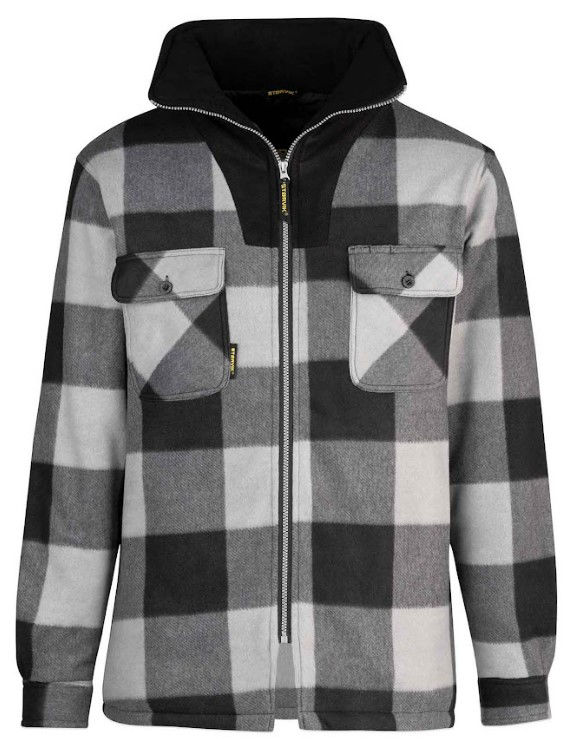 Afbeeldingen van Houthakkers vest Stanley Thermo grijs, gevoerd. -XL