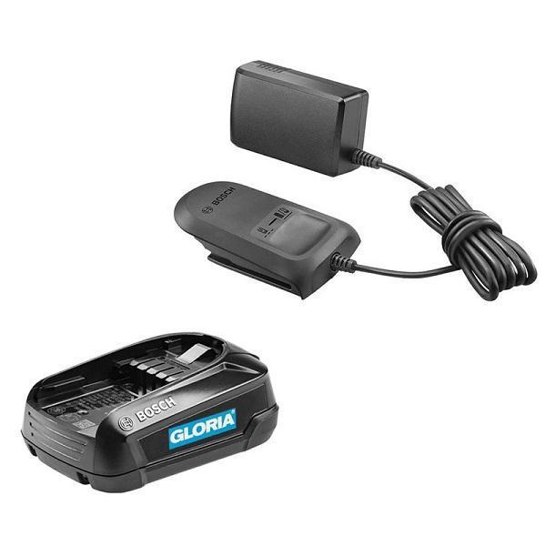 Gloria Producten/bosch starterset accu 18v 2 5ah plus oplader