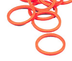 Producten/ring voor kalverventiel 3mm rood