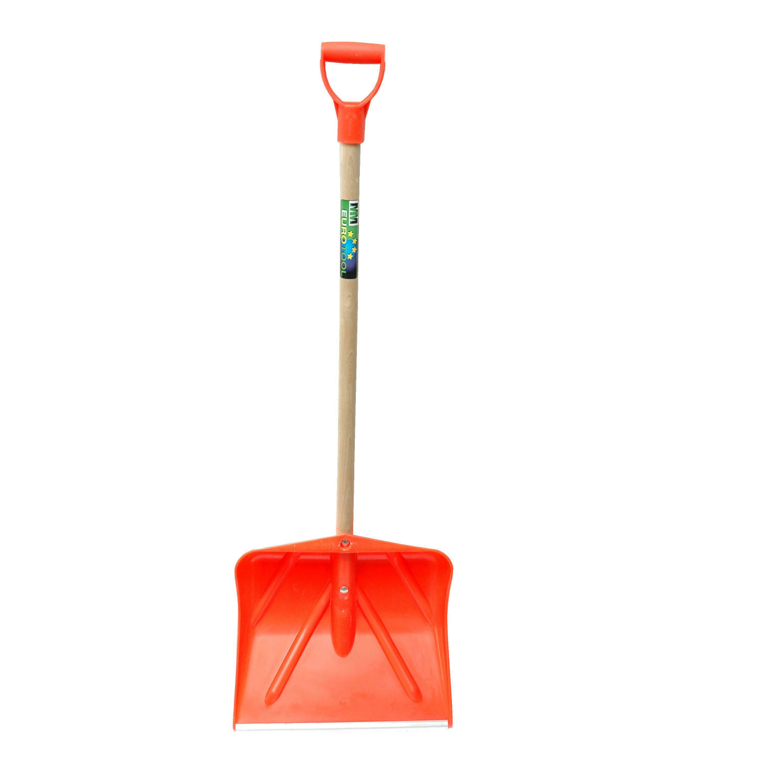 Producten/sneeuwschop mm oranje kunststof 45cm plus d steel