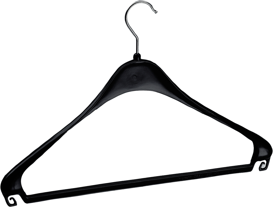 Producten/kledinghanger 44cm met broek ophanger afbeelding
