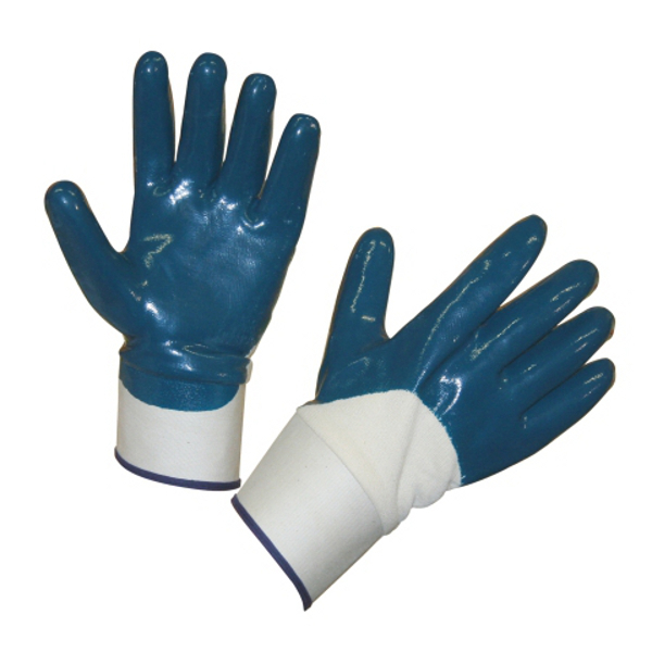 Keron Producten/handschoen blauw nbr met kap