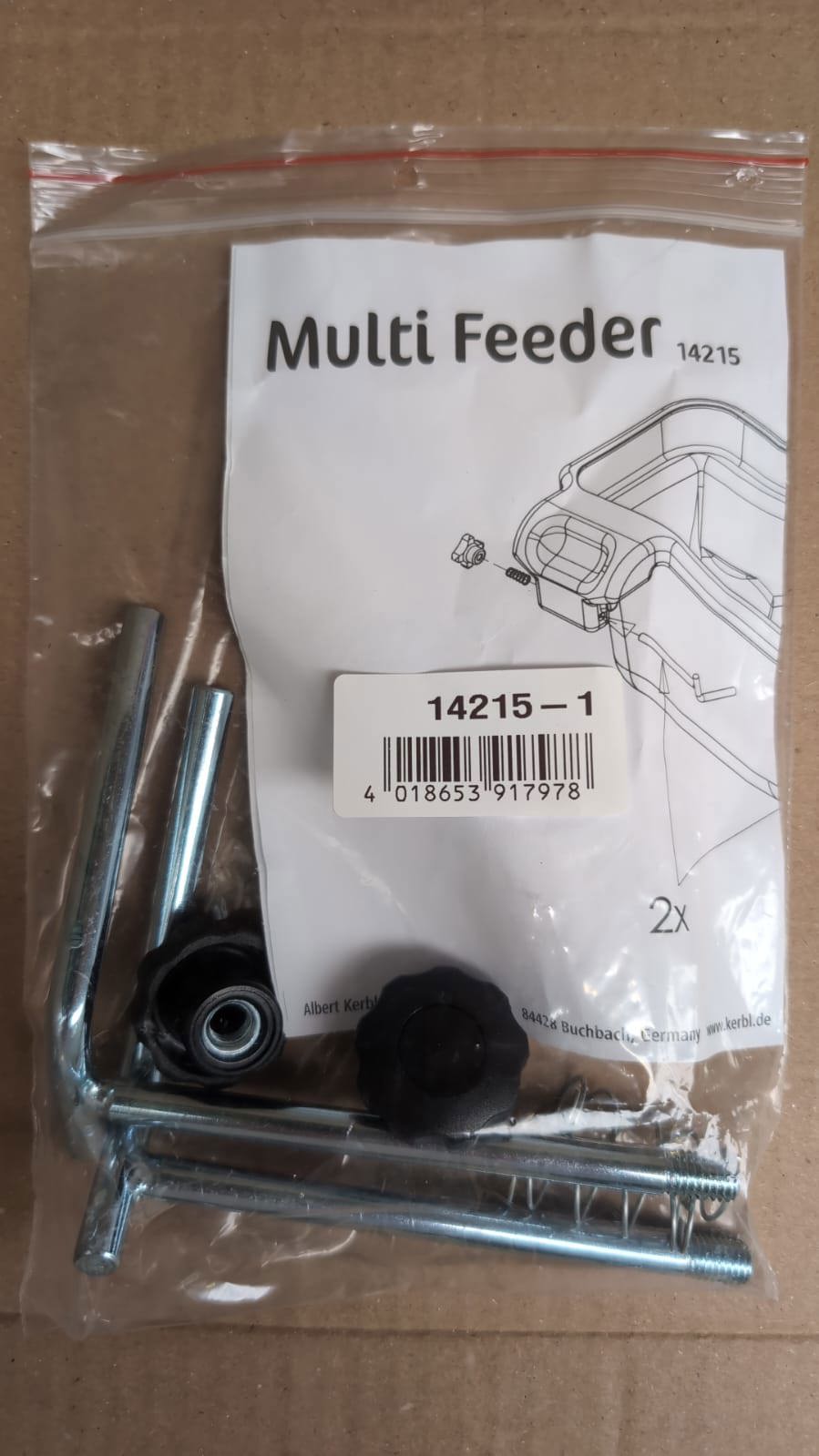 Producten/ophanging voor multifeeder drinkbak