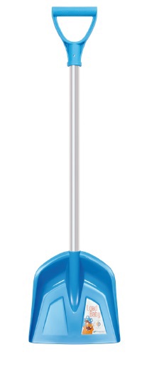 MM Eurotool Producten/kinder sneeuw schep blauw mm compleet alu steel d handvat afbeelding