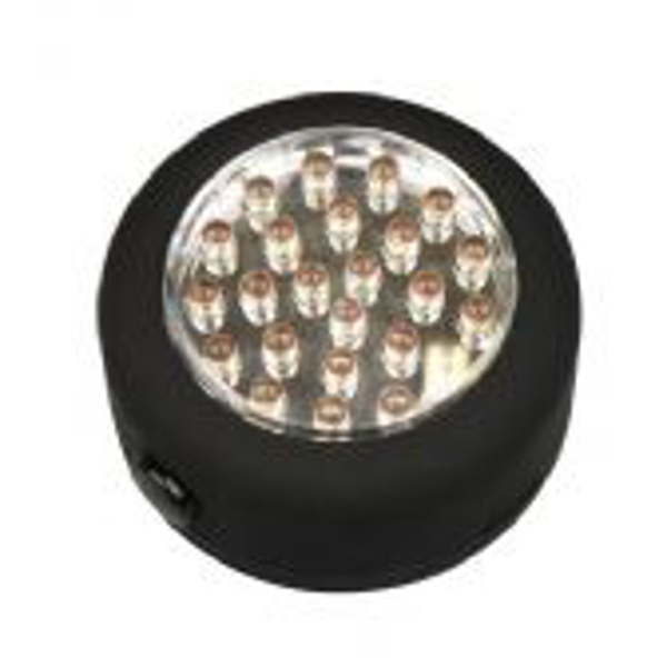 LedGet Producten/zaklamp rondo 24led plushaak plusmagneet