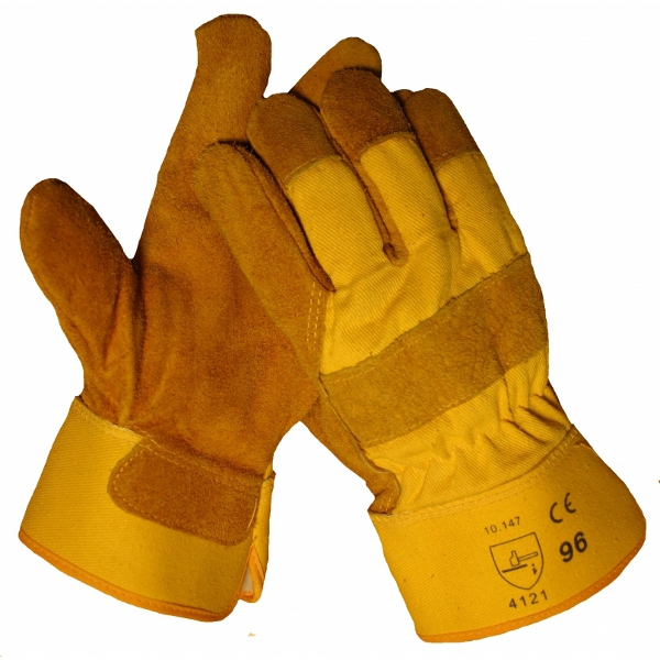 Producten/handschoen splitleer foamgevoerd