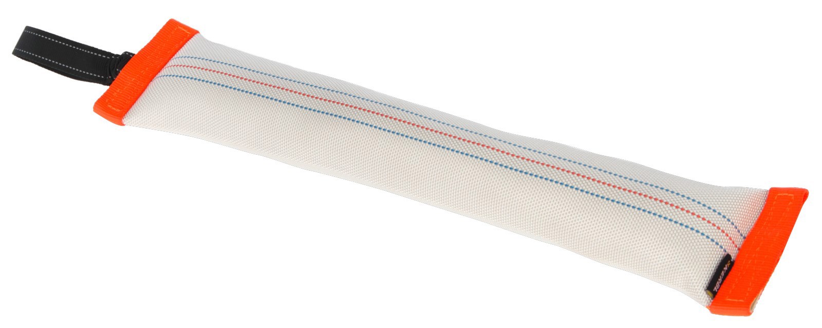 Producten/trainingsdummy met lus wit oranje 50 x 10 cm
