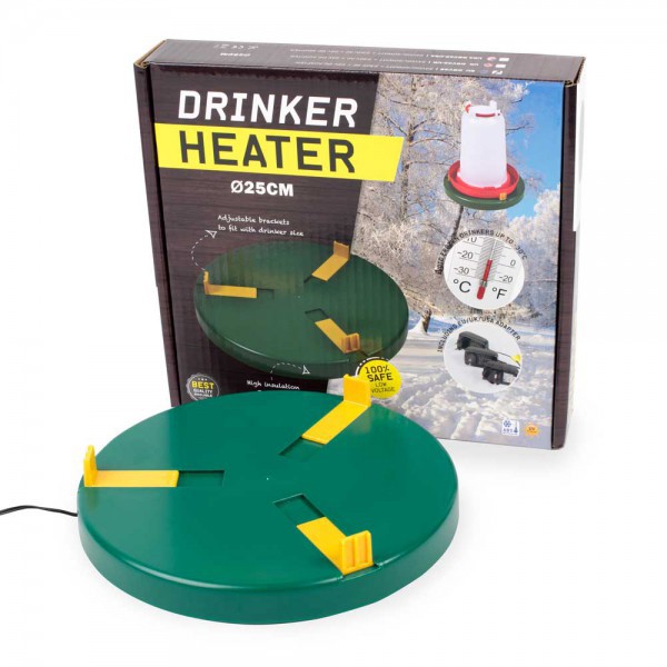 Producten/drinkbakverwarmer 25cm 24vdc 20w