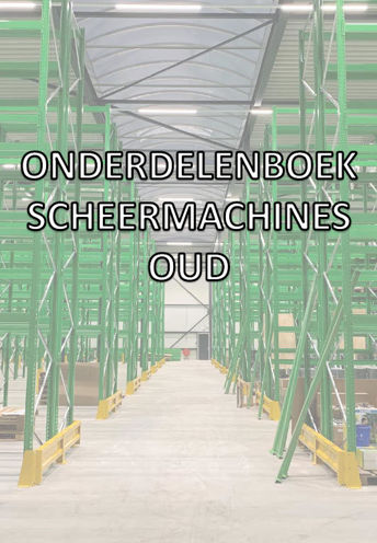 Onderdelenboek Scheermachines OUD